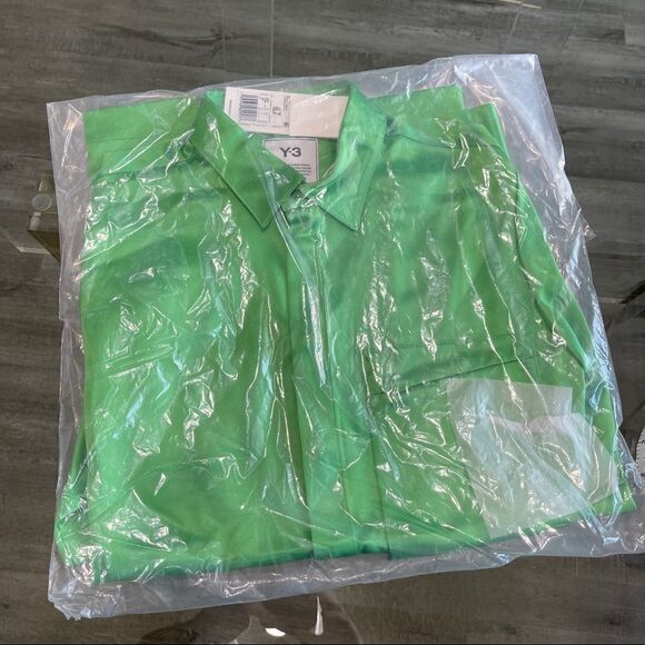 Y-3 CLASSIC TECH SILK UTILITY SHIRT - Picture 3 of 11